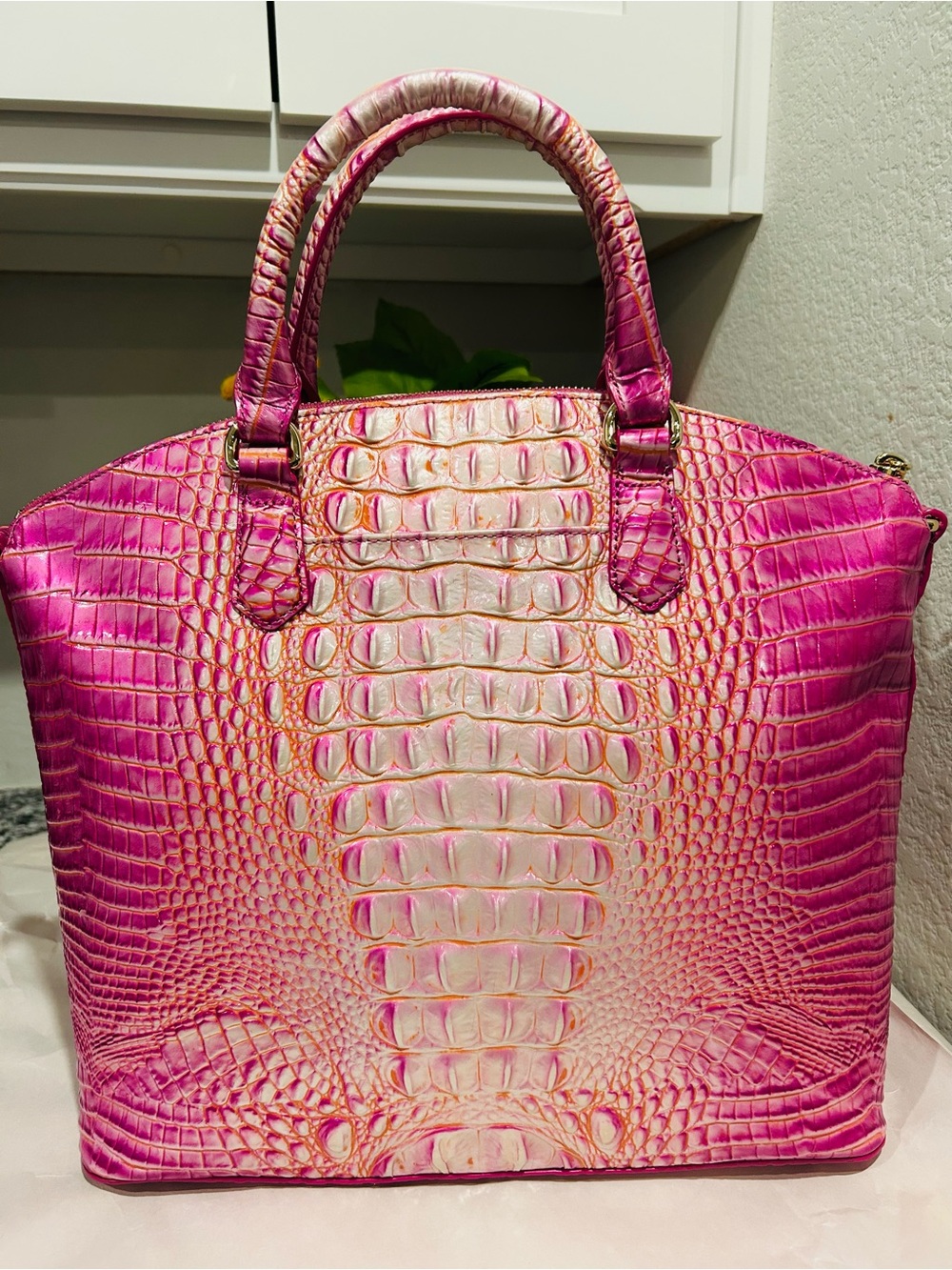 Brahmin Peony Large Duxbury